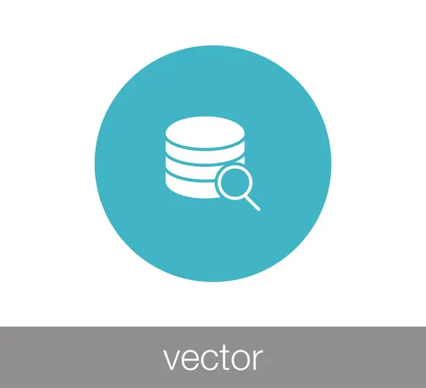 Ícone de data center — Vetor de Stock