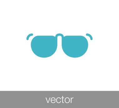 Göz gözlük simgesi.