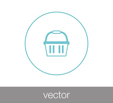 Alışveriş sepeti simgesi