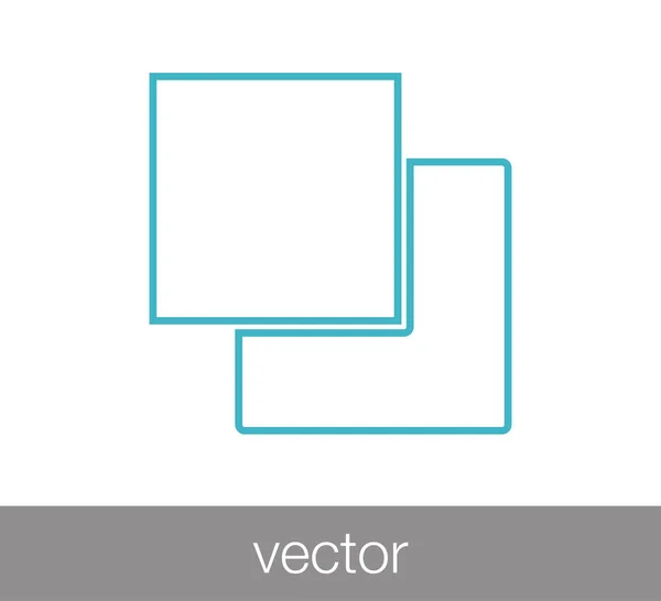 Déplacer l'icône web — Image vectorielle
