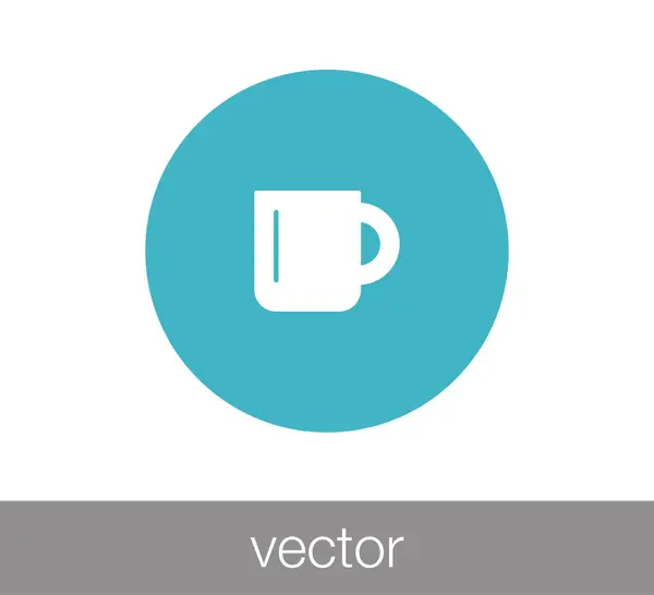 Icône tasse de thé — Image vectorielle