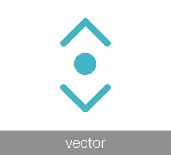 Web-Symbol scrollen — Stockvektor