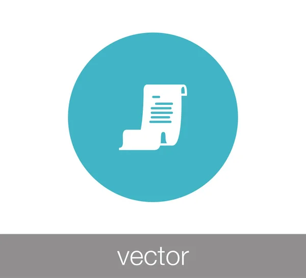 Icono de lista de compras. — Vector de stock