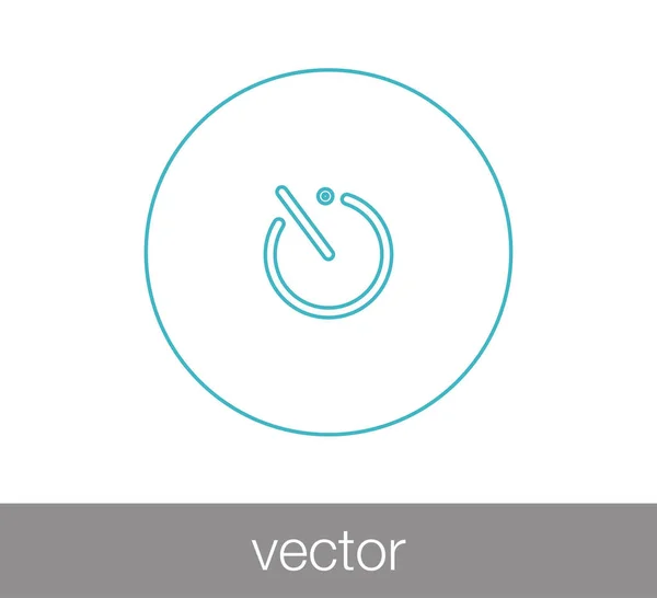 Ikona napájení symbolu — Stockový vektor