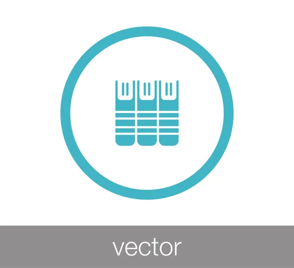 Arquivo ícone de sinal — Vetor de Stock