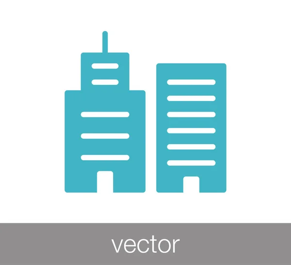 Icono de construcción ilustración . — Vector de stock