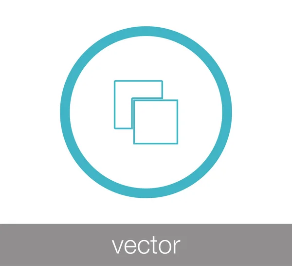 Pen flat icon — Stock Vector