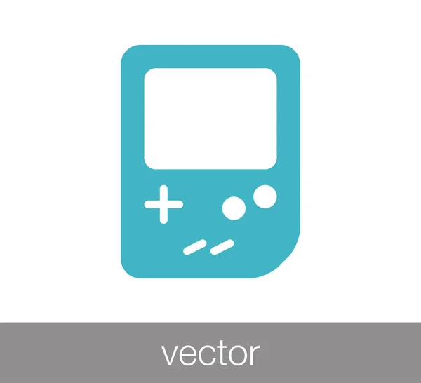 Game console icon — Stock Vector