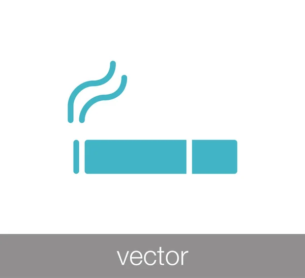 Área de fumadores signo icono . — Vector de stock