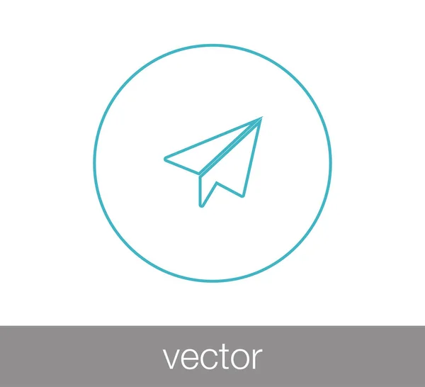 Enviar ícone de e-mail — Vetor de Stock