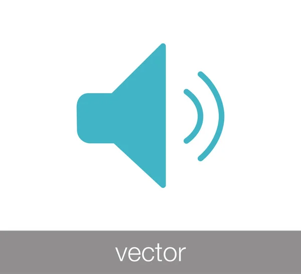 Aumentar icono de volumen — Vector de stock