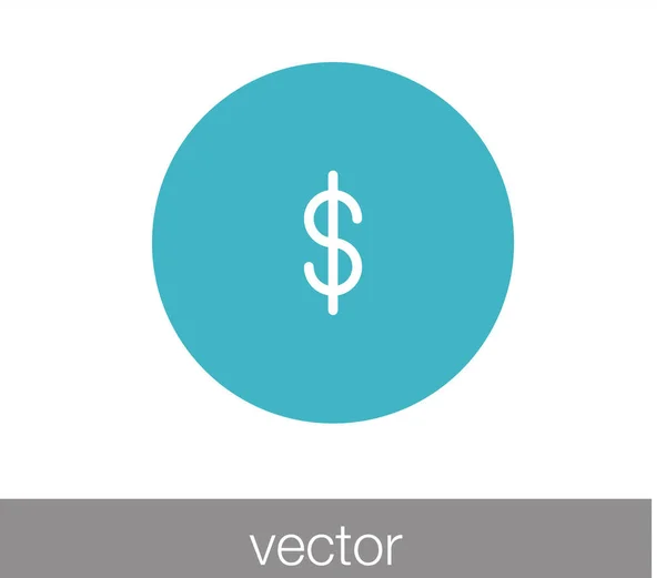 Icono de la economía financiera — Vector de stock