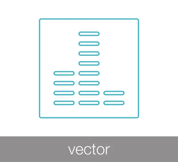 Volume level icon. — Stock Vector