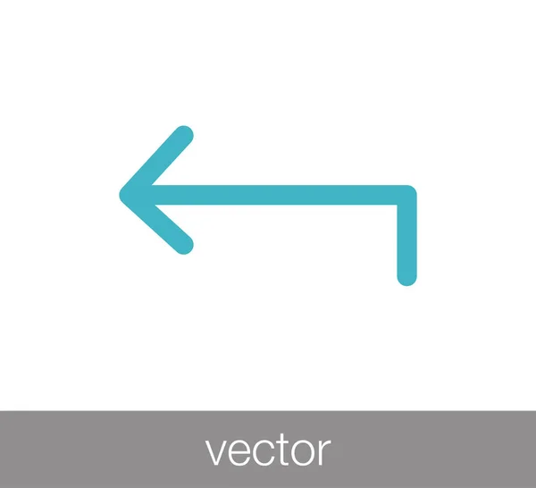 Svar ikon illustration — Stock vektor