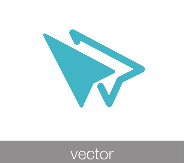 Pfeil-Websymbol — Stockvektor