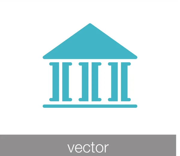 Icono de la Universidad ilustración — Vector de stock