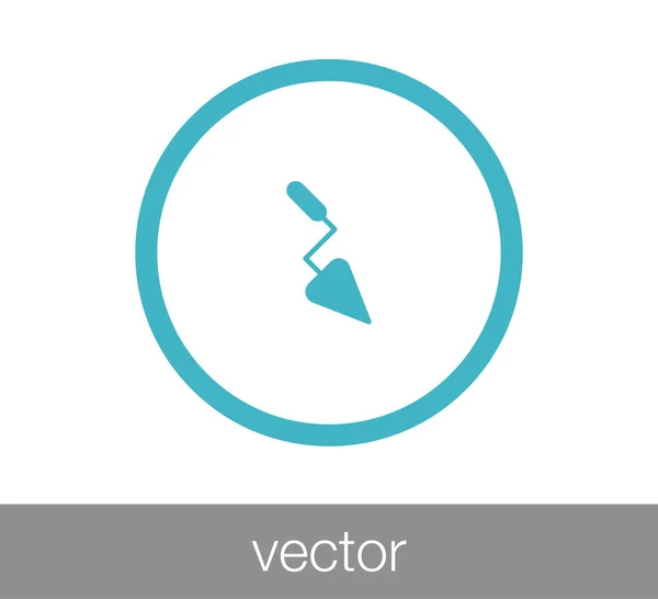 Icono plano de paleta — Vector de stock