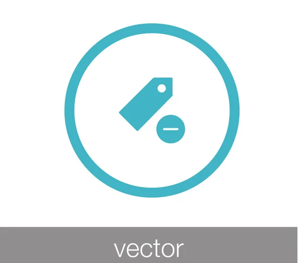 Marcador icono web — Vector de stock