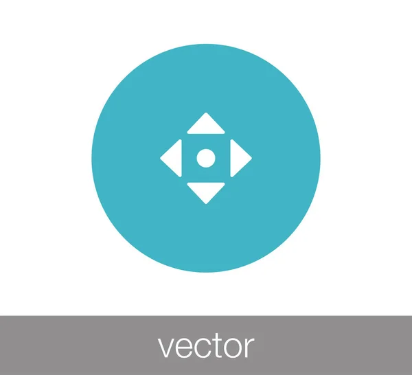 Move web icon — стоковый вектор
