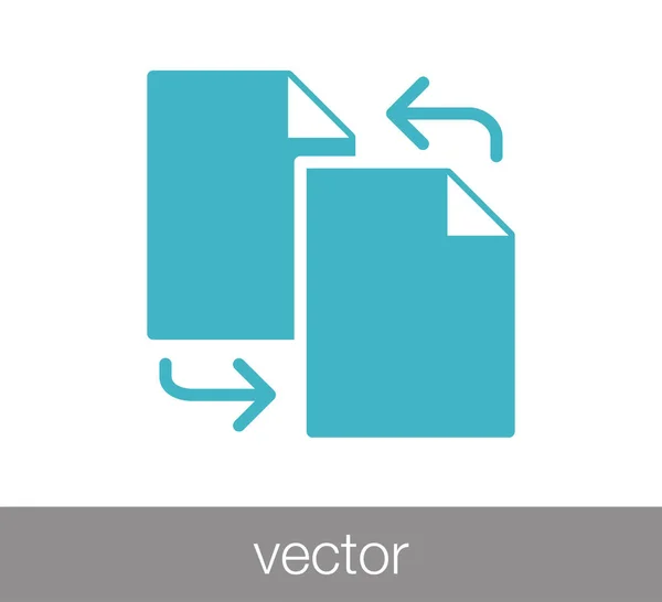 Archivo Icono plano . — Vector de stock