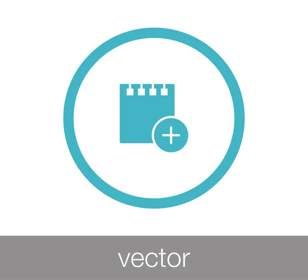 Arquivo Flat Icon . — Vetor de Stock