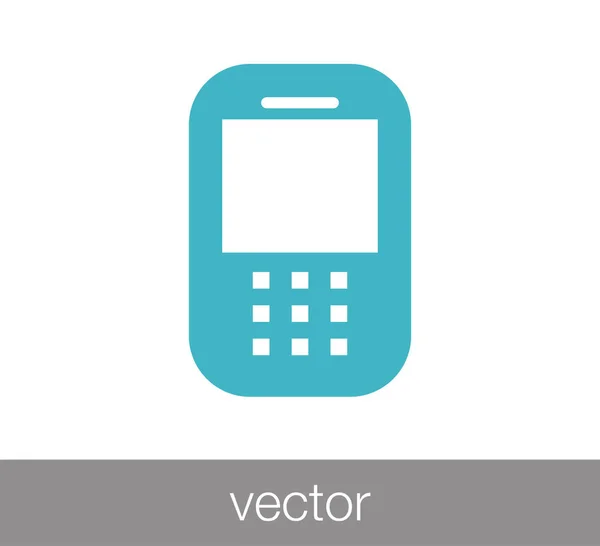 Phone web icon — Stock Vector