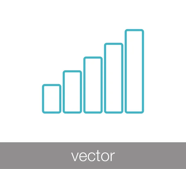 Telefoon signaalpictogram. — Stockvector