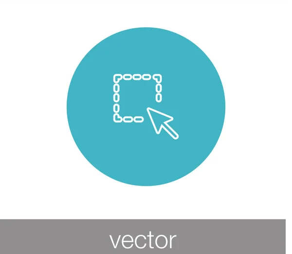 Pil web ikon – Stock-vektor