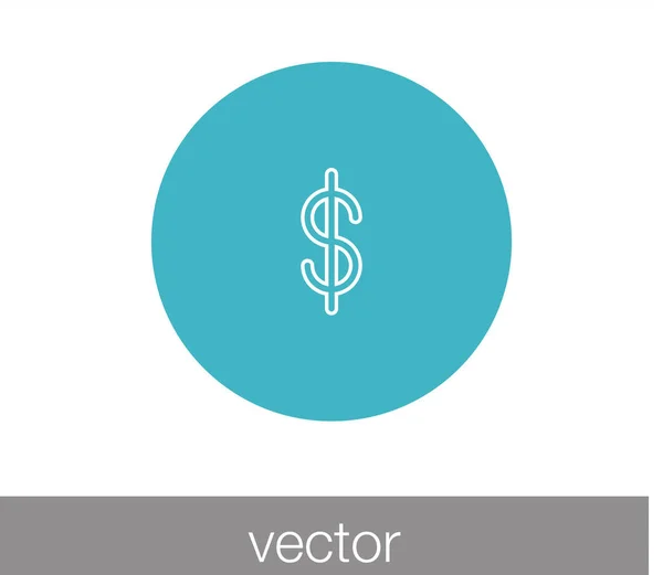 Icono de la economía financiera — Vector de stock