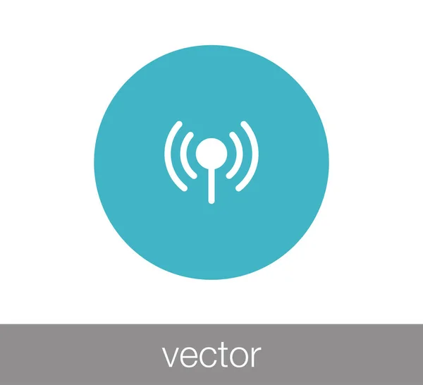 Ikona čáry WiFi — Stockový vektor