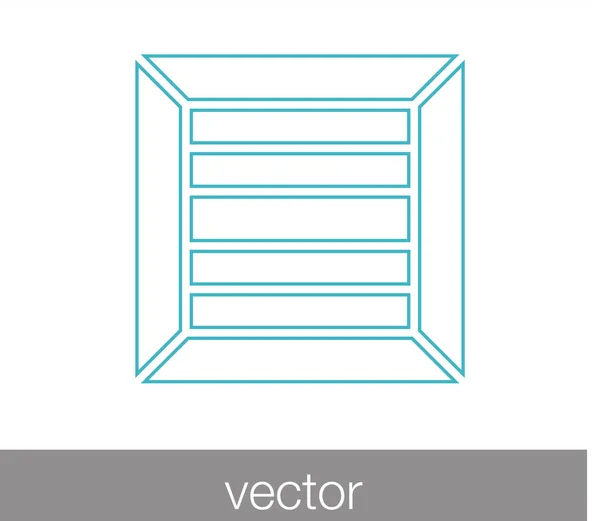Delivery box icon — Stock Vector