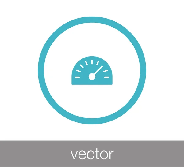 Tacho-Websymbol. — Stockvektor