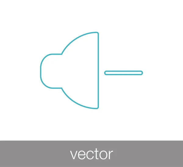 Volumensymbol verringern — Stockvektor