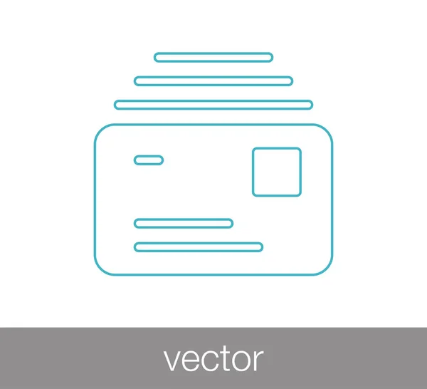 E-webbikonen — Stock vektor