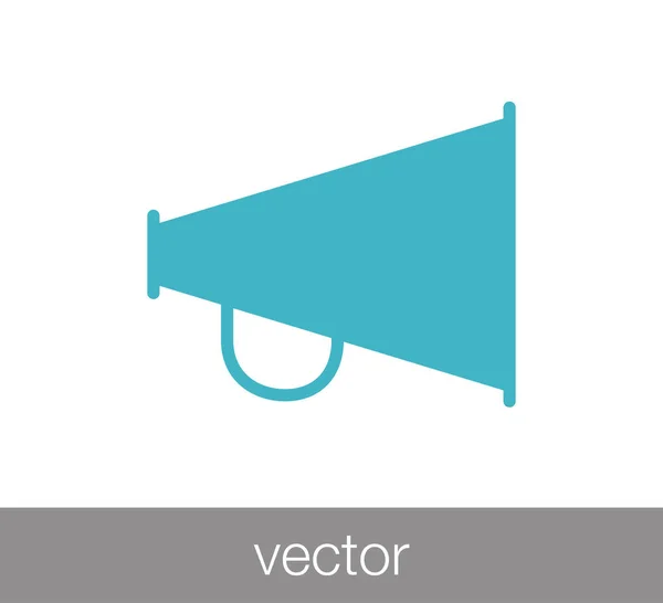 Hangszóró-web ikon. — Stock Vector
