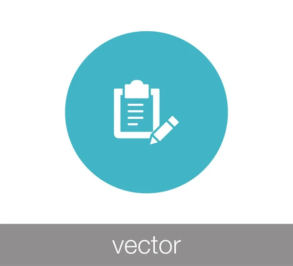 Archivo Icono plano . — Vector de stock