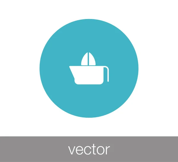 Icono de fabricante de jugo — Vector de stock