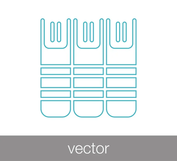 Иконка архива . — стоковый вектор