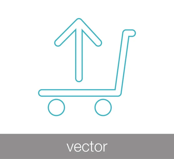 Icono del carrito de compras — Archivo Imágenes Vectoriales