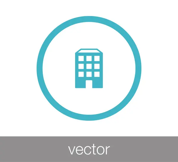 Icono de construcción ilustración . — Vector de stock