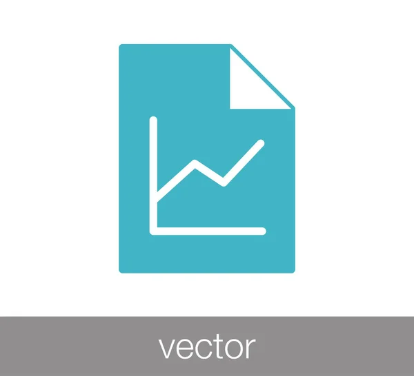 Arquivo Flat Icon . — Vetor de Stock