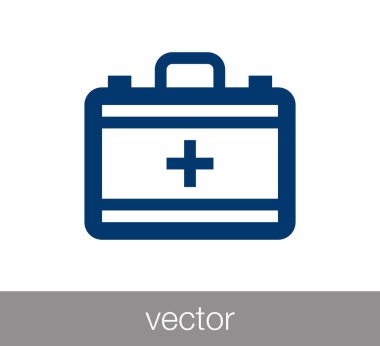 İlk yardım çantası simgesi