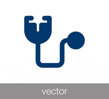 Sağlık stetoskop simgesi