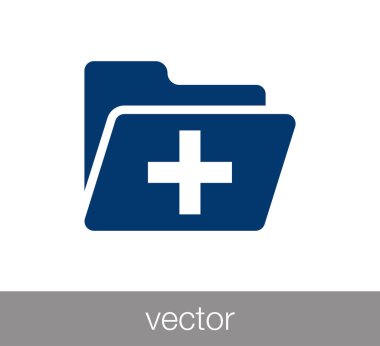 Sağlık dosyası simgesi