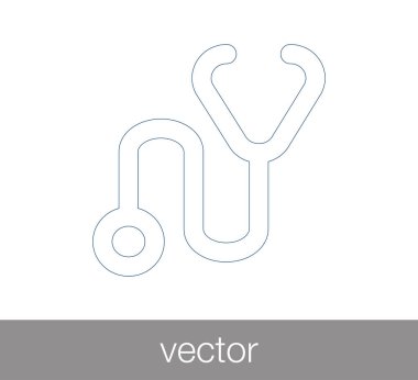 Sağlık stetoskop simgesi