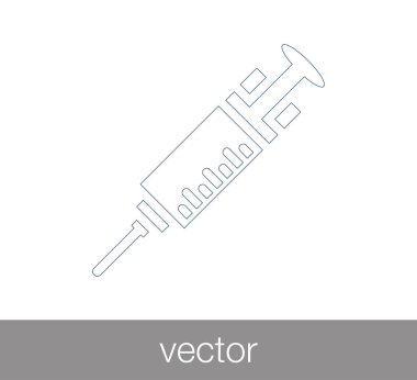 şırınga işareti simgesi