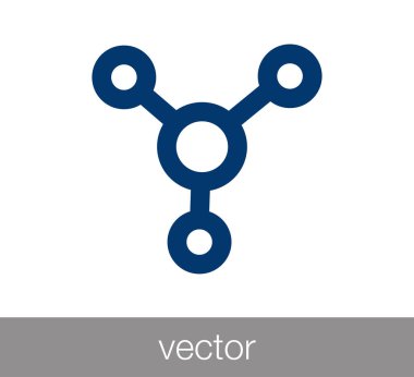 molekül web simgesi