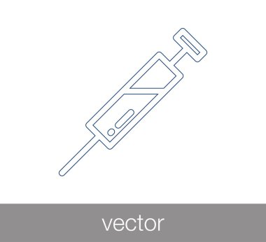 şırınga işareti simgesi