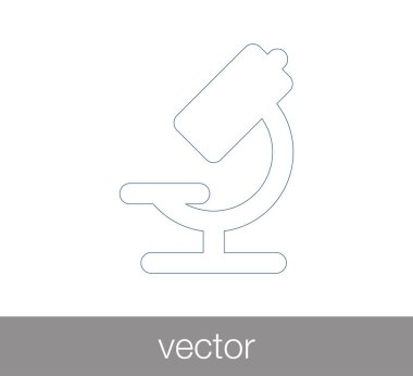 bilimsel mikroskop simgesi