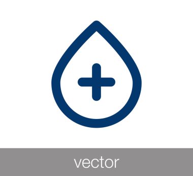 kan damlası simgesi